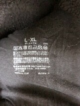 良品計画 無印良品 メンズ ボア フリース ジップジャケット L-XL 黒 ポリエステル_画像3