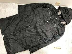 KAEPA Kei pa мужской полиэстер обратная сторона боа с капюшоном . соотношение крыло Zip bench пальто L чёрный полиэстер 