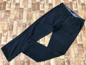 BANANA REPUBLIC バナナ・リパブリック メンズ 柔らか コットン パンツ 31×30 紺 コットン