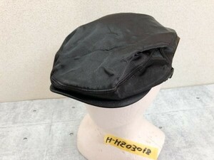 新品！SARTORIAL CROWN NEW YORK メンズ ホックボタンサイドベルト付き ハンチング帽 フリー 黒 ブラック ポリエステル