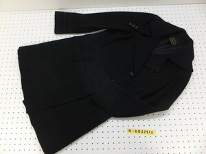 Broderie & Co ブロードゥリー&コー ナノユニバース レディース 裏地付き ロングコート 黒