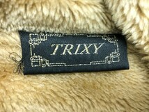 TRIXY メンズ 裏ボア スエード調 ジップ ジャケット 1 焦げ茶 ポリエステル_画像2