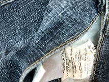DIESEL ディーゼル レディース イタリア製 ウォッシュデニムジーンズパンツ 26 紺 綿_画像4