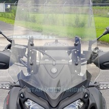 送料無料 YAMAHA ヤマハ SuperTenere XT1200Z 2014-2022 フロントガラス ウインドブレーカー サポートキット アルミ_画像6