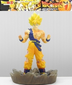 バンダイ ドラゴンボールコレクションVol.1「孫悟空(スーパーサイヤ人)A」※開封品、カード無し