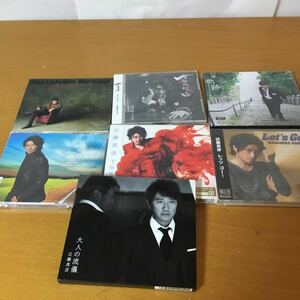 ☆ M21☆ 未開封 含む 送料370円可 近藤真彦 CD 7点 まとめて 大人の流儀 レッツゴー BANKA ざんばら 軌跡 千年恋慕 等