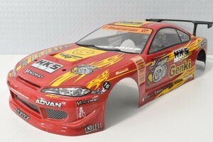 ヨコモ 1/10 HKS シルビア S15 ドリパケ RC ボディ