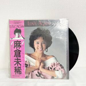 F03005 レコード 麻倉未稀 LOVE AGAIN ハートブレイカー泣かないで あの胸にもう一度 モーニング・ミスティ ワンダフル・ワールド