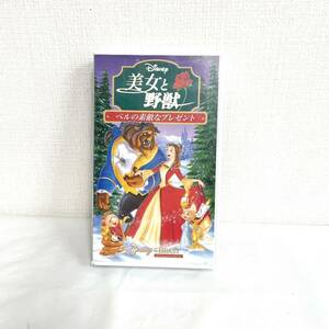 F03043 VHS видеолента Disney Beauty and the Beast Beauty AND THE BEAST bell. замечательный подарок цвет примерно 71 минут японский язык дуть . изменение версия 