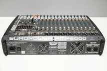 470 BEHRINGER (ベリンガー) PMP6000 EUROPOWER 20chパワードミキサー ハードケース付き_画像3