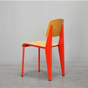519 展示極美品 Vitra.(ヴィトラ) Standard Chair(スタンダードチェア) レッド ジャン・プルーヴェ11.6万の画像3