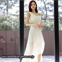 ワンピース新品 ladies　レディース 　　披露宴dress　　　　きれいめ　　　美ライン　通勤　　ロングワンピ パーティドレス_画像3