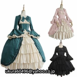  Gothic and Lolita dress . series gothic Lolita dress frill One-piece party retro ribbon cosplay 4 design 