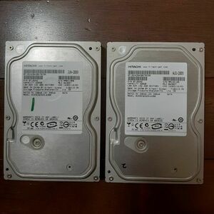 日立 320GB 3.5インチ HDD 2個セット