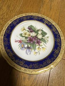 limoges 絵皿　プレート　フランスimperial limoges飾り皿