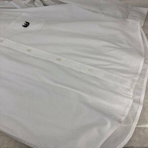 NEIGHBORHOOD × STUSSY CONSPIRACY ネイバーフッド ステューシー 刺繍 長袖 シャツ SIZE: L ホワイト MH632024030803の画像5