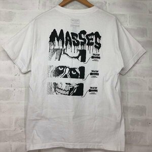 M&M CUSTOM PERFORMANCE × MASSES マシス コラボ プリントT 半袖 Tシャツ SIZE: M ホワイト MH632024031913