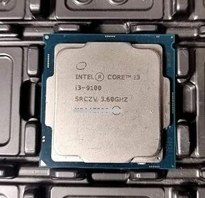 Intel Core i3-9100 3.60GHz SRCZV( no. 9 generation ) free shipping CPU