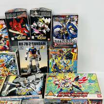 【未組立】ガンダム プラモデル まとめ 24点 セット / ガンプラ HG SDガンダム BB戦士 νガンダム サザビー フリーダム バンダイ GUNDAM _画像3