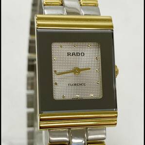 中古 ラドー ダイヤスター 963.3682.2 スクエア レディースクォーツ 腕時計 RADO 稼働中の画像3