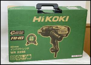 未使用 HiKOKI 22mm インパクトレンチ WR22SE 200V 19mm 1/2 角 (旧 日立工機) 領収証可