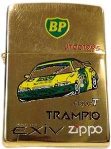 未使用　保管品　限定品　ZIPPO　ライター　BP　JTCC1995　abjectT　TRAMPIO　CORONA　EXIV　スポーツカー　ゴールド　No.0110