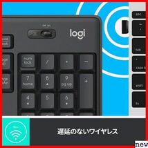 ロジクール 国内 グラファイト MK295 Unifying非対応 MK セット キーボード ワイヤレスマウス 40_画像5