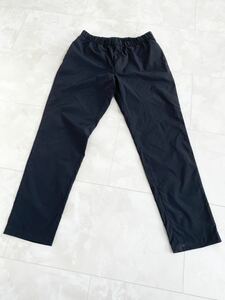 定価38000円 新品未使用 ユナイテッドアローズ UNITED ARROWS BLACK イージーパンツ サイズXL ウエスト40 股下74 ウエストゴム