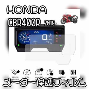 HONDA CBR400R メーター保護フィルム　2019-用　パネル