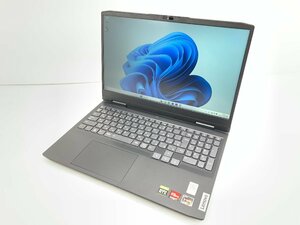 美品 Lenovo IdeaPad Gaming370 ゲーミングノートPC 82SB00PVJP 15.6型 FHD IPS Win11Home Ryzen5 7535HS 8GB SSD512GB RTX2050 02250S