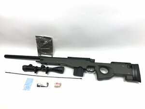 美品 東京マルイ ボルトアクション スナイパーライフル L96 AWS SNIPER RIFLE O.Dストック SUTEKUS 3-9X40EG ライフルスコープ付属 Y03025S