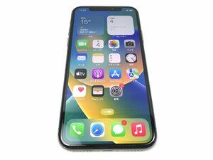 Apple アップル iPhone X 256GB au 判定〇 スマートフォン スマホ 5.8インチ 4Kビデオ撮影 3D Touch MQC12J/A 現状品 Y03041N