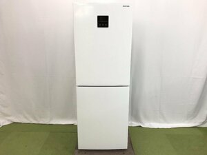 2023年製 美品 IRIS OHYAMA アイリスオーヤマ 冷凍冷蔵庫 IRSN-17B-W 右開き 2ドア 間冷式 170L タッチパネル 急速冷凍 TD03007S