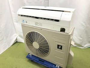 美品★SHARP シャープ エアコン おもに10畳用 8畳～12畳 2.8kW プラズマクラスタ－7000 部屋干しモード 暖房 AY-P28TD 2022年製 d03024N