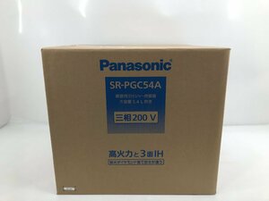 新品未開封 パナソニック Panasonic 業務用 IH炊飯器 炊飯ジャー 30合炊き 旨火ダイヤモンド釜 三相200V SR-PGC54A 厨房機器 03042S