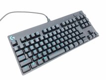 ロジクール Logicool PRO Gaming Keyboard ゲーミングキーボード テンキーレス 日本語配列 バックライト YU0039 Y03101N_画像2