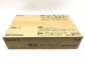 2023年発売 新品未開封★SONY ソニー ブルーレイレコーダー 2TB ハイレゾ 3番組同時録画可能 4Kチューナー内蔵 BDZ-FBT2200 Y03131N