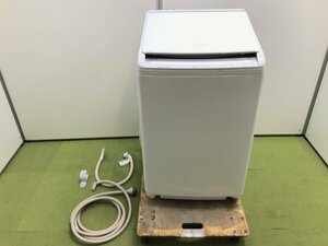 日立 HITACHI ビートウォッシュ 縦型洗濯乾燥機 洗濯8kg 乾燥4.5kg 上開き ナイアガラ ビート洗浄 温水ミスト BW-DV80F 2020年製 YD03085N