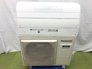 美品 パナソニック Panasonic エオリアX エアコン CS-X282D-W おもに10畳用 2.8kW 8畳～12畳 冷房 ナノイーX 空気清浄 2021年製 d03119S