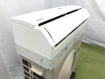 美品 シャープ SHARP エアコン AY-F22S-W おもに6畳用 2.2kW 6畳～9畳 暖房 内部乾燥 プラズマクラスター 除菌 脱臭 除湿 2016年製 d03120S_画像2