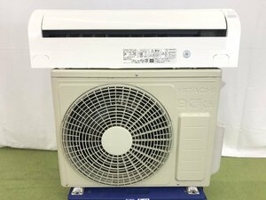 美品 日立 HITACHI 白くまくんD エアコン RAS-KD22L おもに6畳用 2.2kW 6畳～9畳 暖房 内部乾燥 除湿 2021年製 リモコン付属 TD03073S