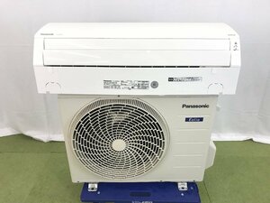 美品 パナソニック Panasonic エオリアF エアコン CS-221DFR-W おもに6畳用 2.2kW 6畳～9畳 暖房 内部乾燥 除湿 2021年製 TD03070S