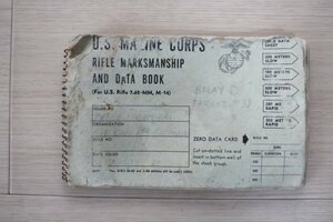 ベトナム戦米軍 海兵隊 M14射撃記録ブック 1964（V99）