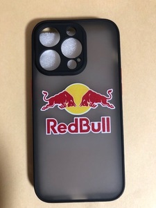 誰も持ってない？　送料無料！RED　BULL　レッドブルロゴ　iphone14PRO用　スマホケース