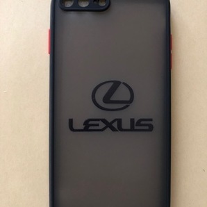 送料無料！LEXUS　レクサスロゴiphone７プラスまたは８プラス用スマホケース　LC500　LX570　RX350　UX200　ES300　IS500　RCF　LFA　NX200