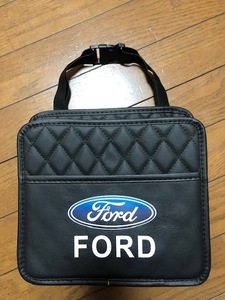 誰も持ってない？Ford　フォードロゴ　ヘッドレスト物入　送料無料　フェスタ　エクスプローラ　ムスタング　F150　フォーカス