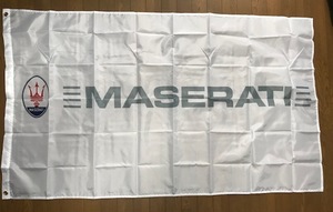 送料無料！MASERATI　マセラティロゴ　バナータペストリー　フラッグ特大サイズ　ギブリ　グランツーリズモ　クワトロポルテ　レヴァンテ