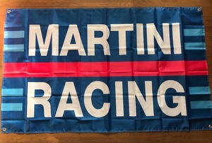 誰も持ってない？お部屋・ガレージに！　マルティニ　MARTINIロゴ　大型フラグ　送料無料！　MARTINI　RACING　ランチアデルタ