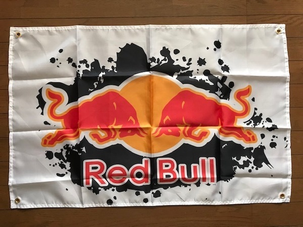 送料無料！かっこいいぞ！レッドブル　Red　Bullロゴバナータペストリー　通常サイズ　F1　フォーミュラー