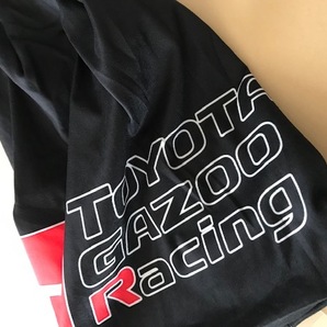 送料無料！目立つ！誰も持ってない？ＧＲ ＧＡＺＯＯ RACINGロゴ黒 キャップ 帽子 ヤリス スープラ 86 カローラ CHR プリウスの画像2